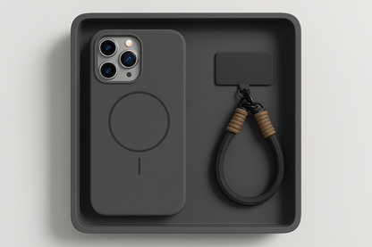 Dark Gray Liquid Silicone iPhone Case